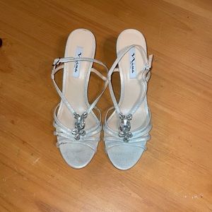 Nina New York Metallic Wedge Shoe